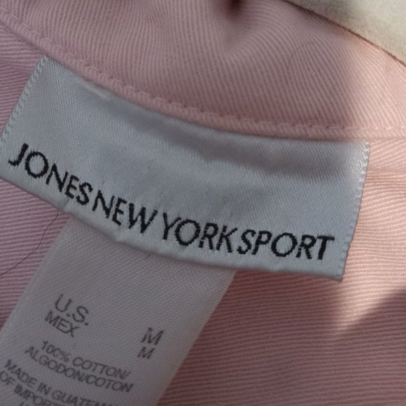Jones New York Jean Jacket Sz M - Picture 2 of 5